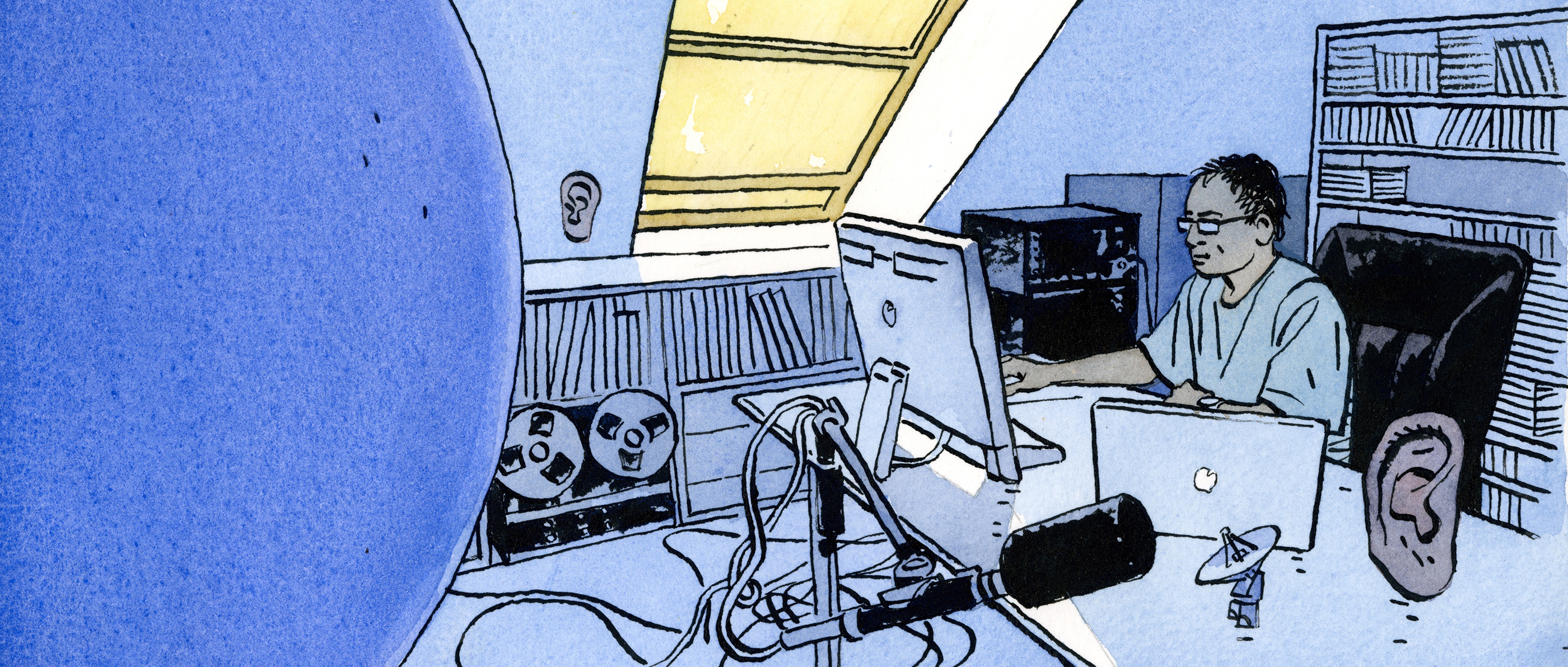 Le Studio vu par Cosey